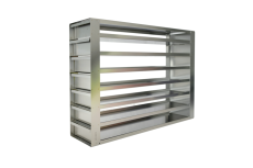 28-Place Rack for Upright Freezer, Pull Out Shelves, (4x7)