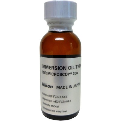 immersion oil F 30cc, Type F, MXA22168