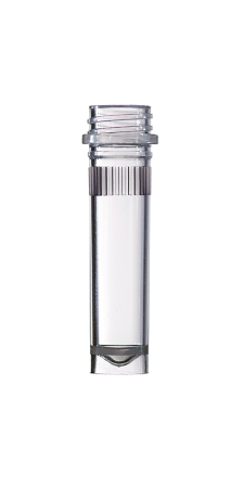 2.0 ml Screw Cap Tube, Ribbed, Skirted, Natural