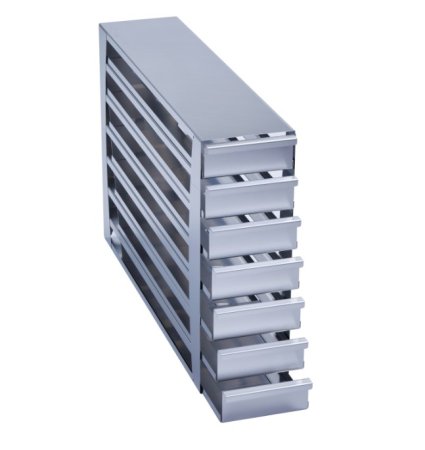 Steel rack, test tube height 53 mm